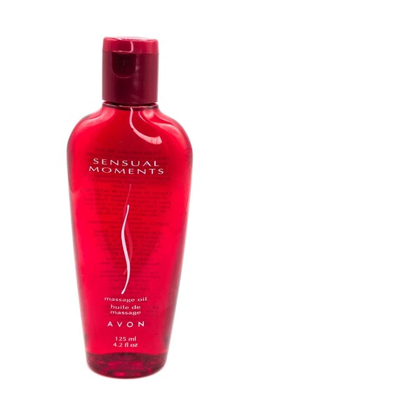 Vintage Avon Sensual Moments Massage Oil 4.2 fl oz Rare Hard To Find Sealed